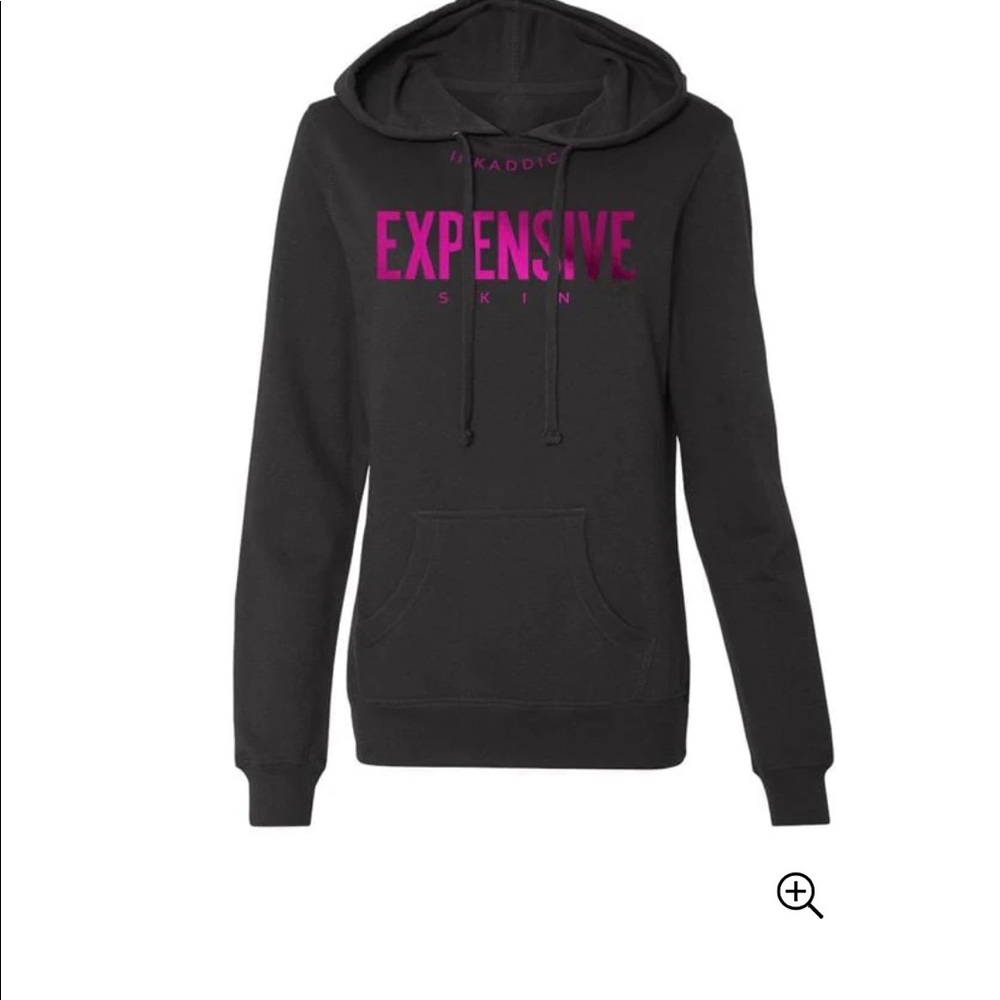 New womens expensive skin hoodie-medium